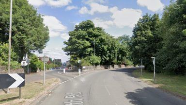 Woman, 31, dies after car collides with wall in early morning crash in on Beith Road in Johnstone