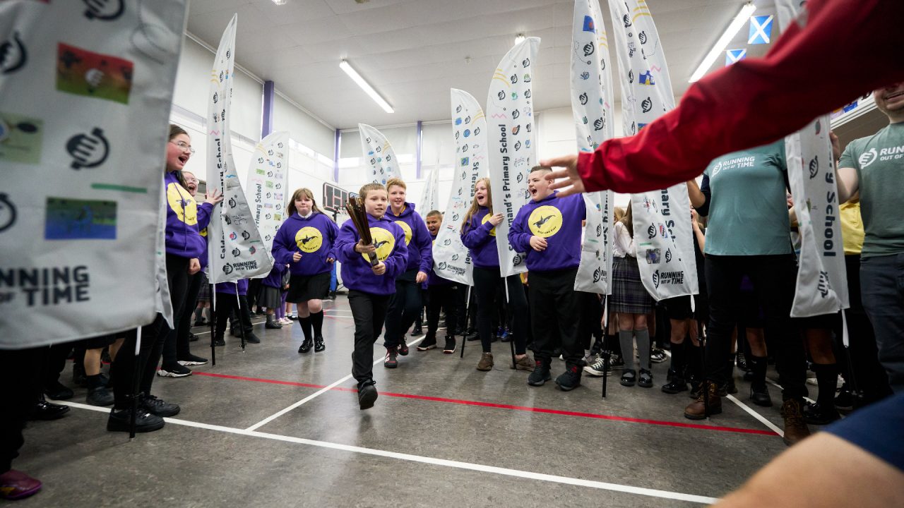 Running Out of Time to COP27: Record-breaking relay through 18 countries kicks off in Glasgow