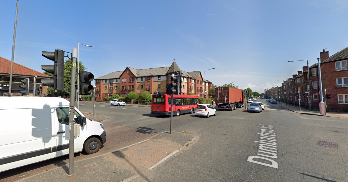 Dumbarton Road in Glasgow closed after woman knocked down by bus