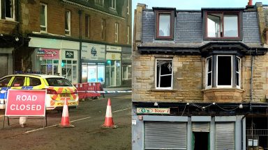 Cannabis farm worth more than £1m found at scene of flat fire on Cowdenbeath High Street in Fife