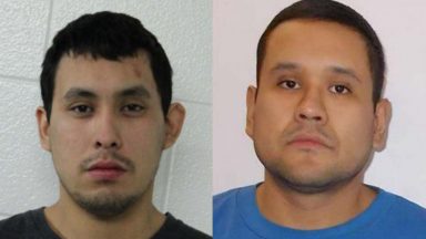 Ten die following stabbing spree in remote indigenous community in Canada as suspects go on the run