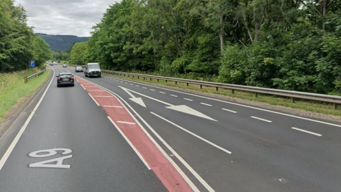 A9 closed in both directions following serious road traffic collision near Dunkeld in Perth and Kinross