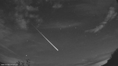 What was the mysterious fireball that crossed Scotland’s night sky?
