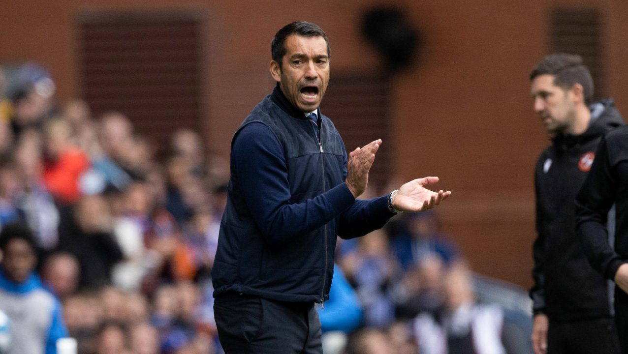 Van Bronckhorst: Rangers need positive result against Liverpool