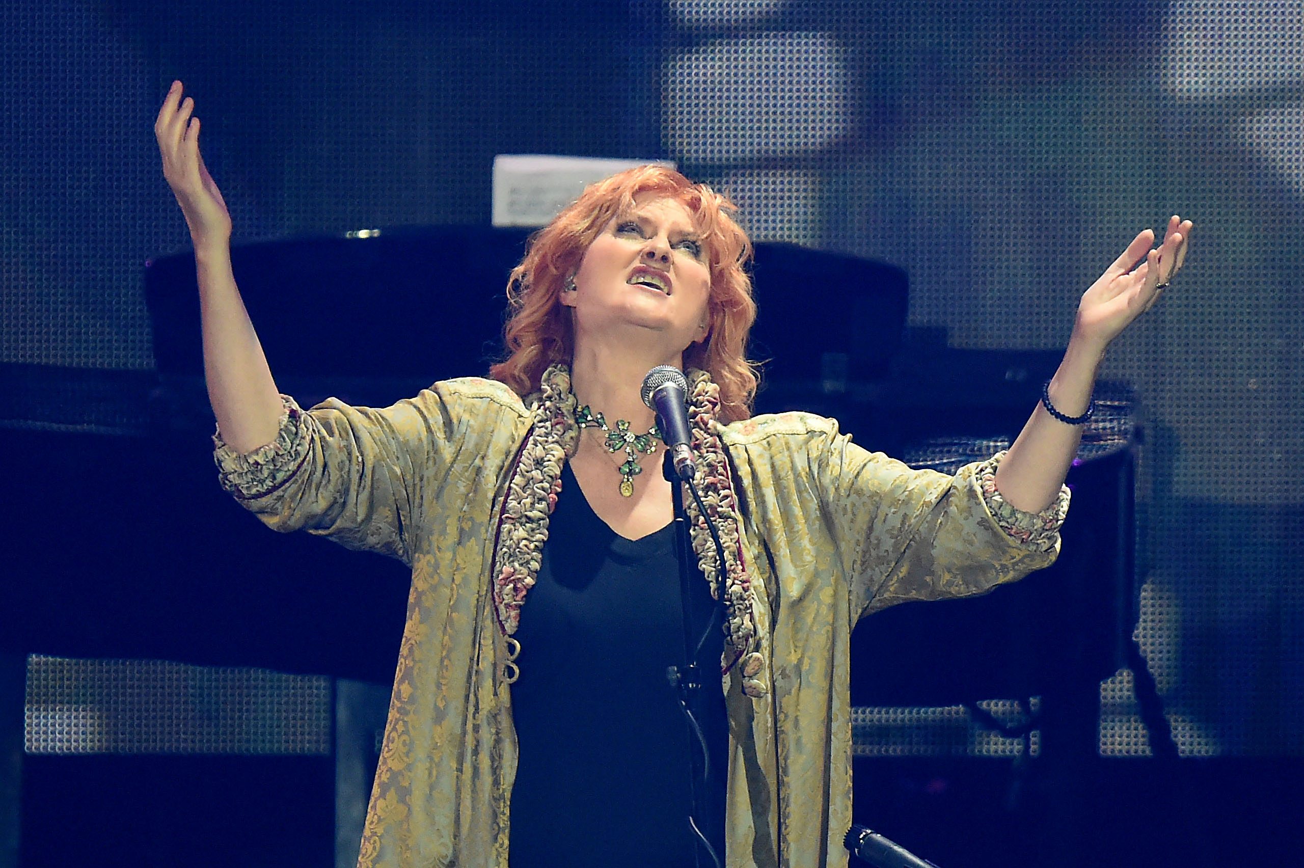 Eddi Reader performs at the Hydro in Glasgow in 2014.