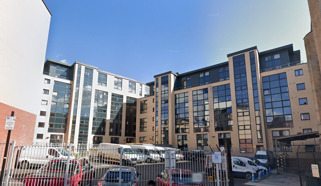 Man and teenage woman arrested and charged after alleged hate crime at student halls in Glasgow