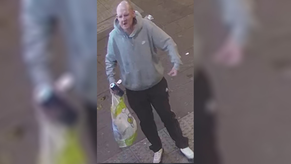 Police issue appeal to trace man in relation to serious early morning assault on Glassford Street, Glasgow