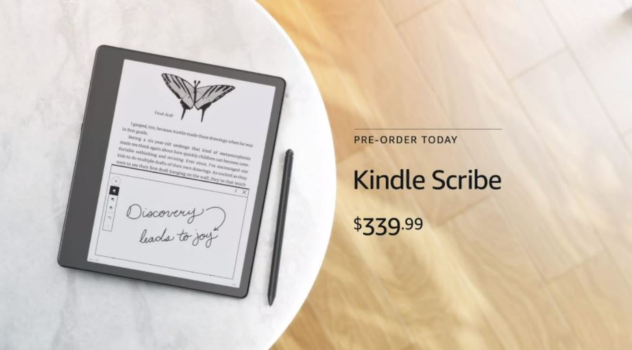 Amazon reveals Kindle Scribe for reading and writing