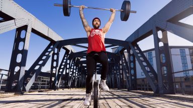 Edinburgh unicyclist says it is ‘honour’ to get into Guinness World Records book