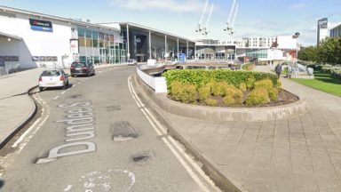 Cyclist taken to hospital following collision with car