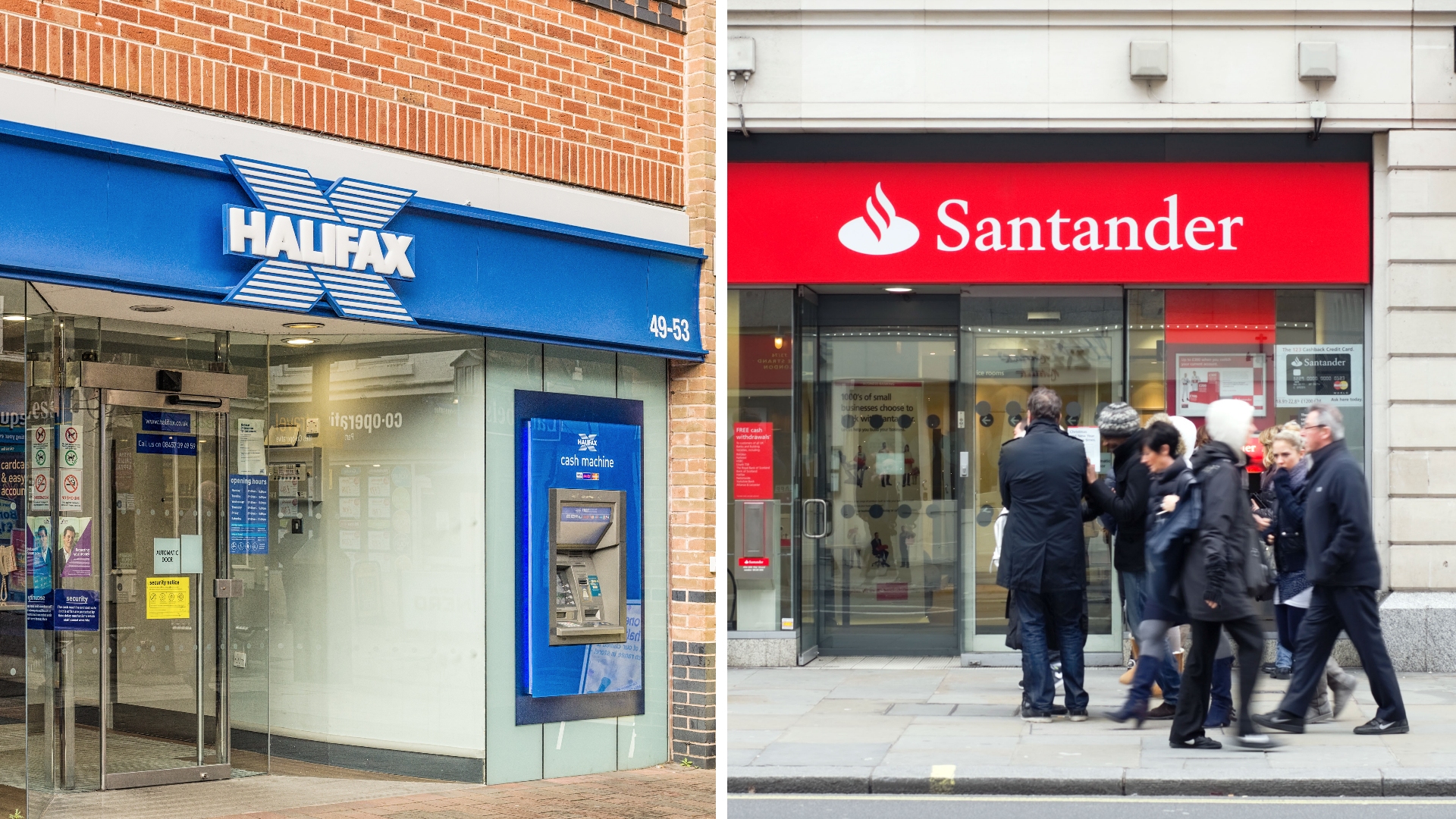 Halifax and Santander have both pulled mortgage products.