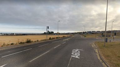 Cyclist treated for serious injury in hospital after hit and run involving van in East Lothian