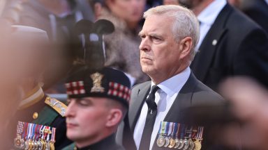 Two men charged over ‘assault’ on Prince Andrew heckler on Royal Mile
