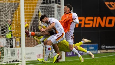 Tony Watt sent off as Dundee United slip to defeat against Motherwell