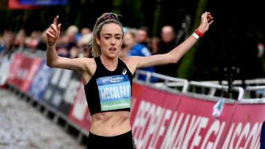 Eilish McColgan breaks British 10km records at Great Scottish Run