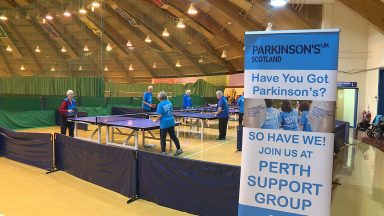 People with Parkinson’s disease take up ping-pong to help symptoms