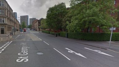 Two men taken to hospital following murder attempt on St George’s Road in Glasgow