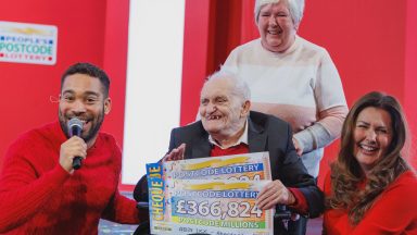 Aberdeen pensioner ‘flabbergasted’ after winning £730,000 on the People’s Postcode Lottery