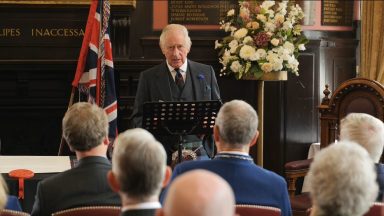 King Charles III makes first public engagement in Dunfermline