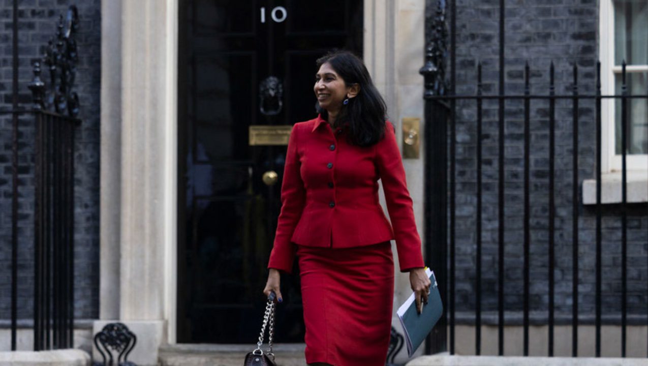 Rishi Sunak considering investigation into Suella Braverman’s conduct over speeding fine, Downing Street says