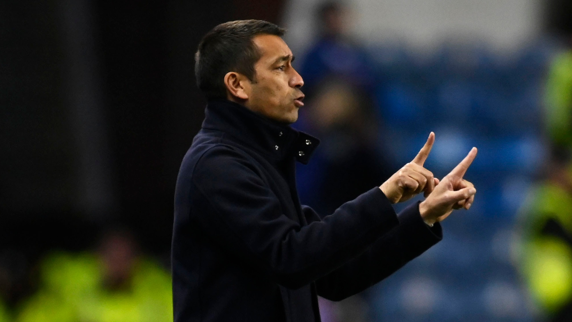 Van Bronckhorst: Happy to see VAR in Scotland.