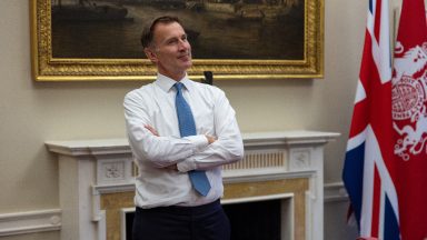 Jeremy Hunt returns to government on chaotic day at Westminster