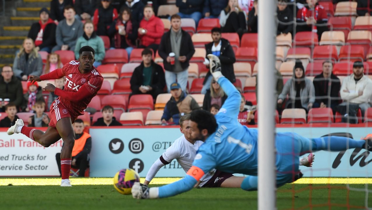 Luis Lopes stars as Aberdeen move up to fourth with win over Hearts