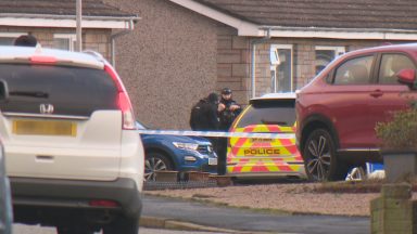 Man injured after armed police fire gun and deploy taser during lockdown on Stonehaven street