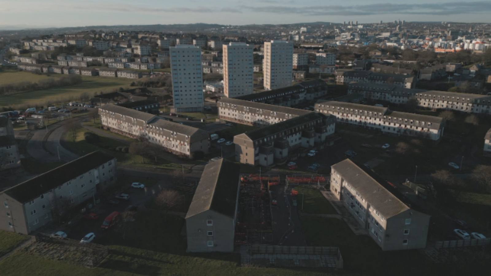 Torry in Aberdeen is one of Scotland's most deprived areas.