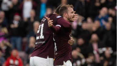 Halliday scores double as ten-man Hearts beat Motherwell in five goal thriller