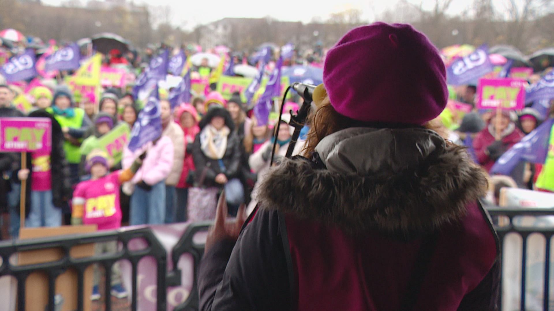 Teachers at Glasgow Green