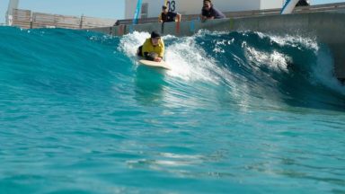 Aberdeenshire schoolgirl who lost arms and legs to sepsis representing Scotland at para-surf championships