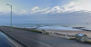 Police vehicles damaged and objects thrown at officers at ‘unofficial car meet’ at Aberdeen beach