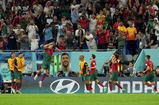 Cristiano Ronaldo makes World Cup history as Portugal hold off Ghana in opener