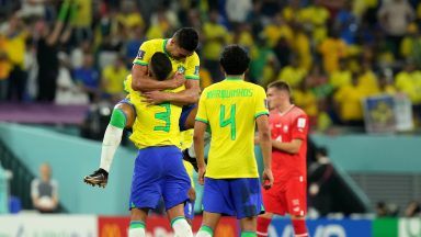 Casemiro nets late winner against Switzerland as Brazil advance at World Cup