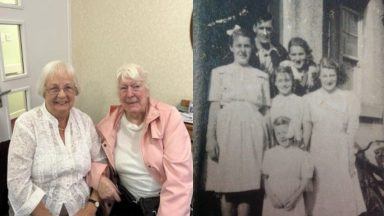 Childhood best friends who reunited after 60 years lived minutes apart in Linlithgow