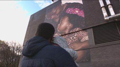 Mother and baby mural unveiled for Black History month