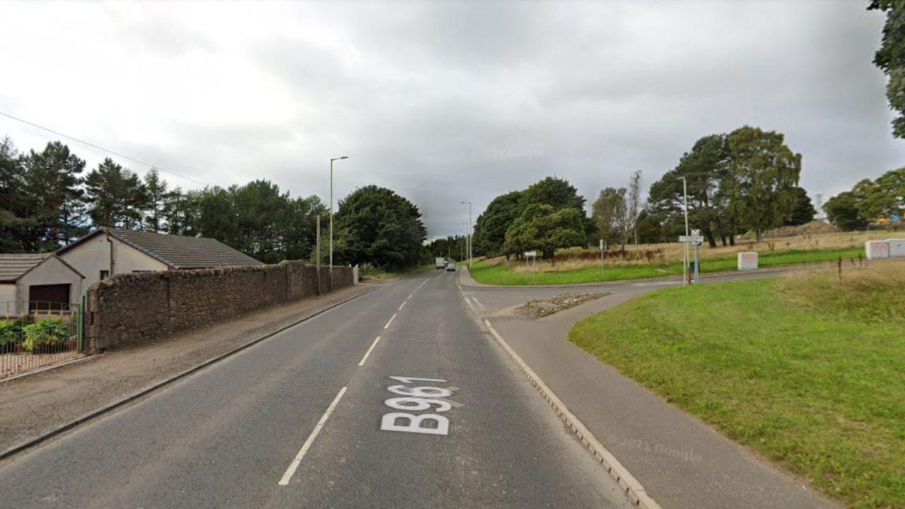 Police car was one of three vehicles involved in afternoon crash on Drumgeith Road in Dundee