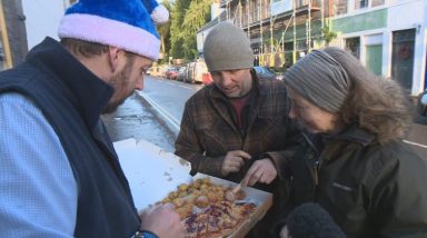 Dunkeld Fish Bar puts deep-fried Christmas dinners back on the menu