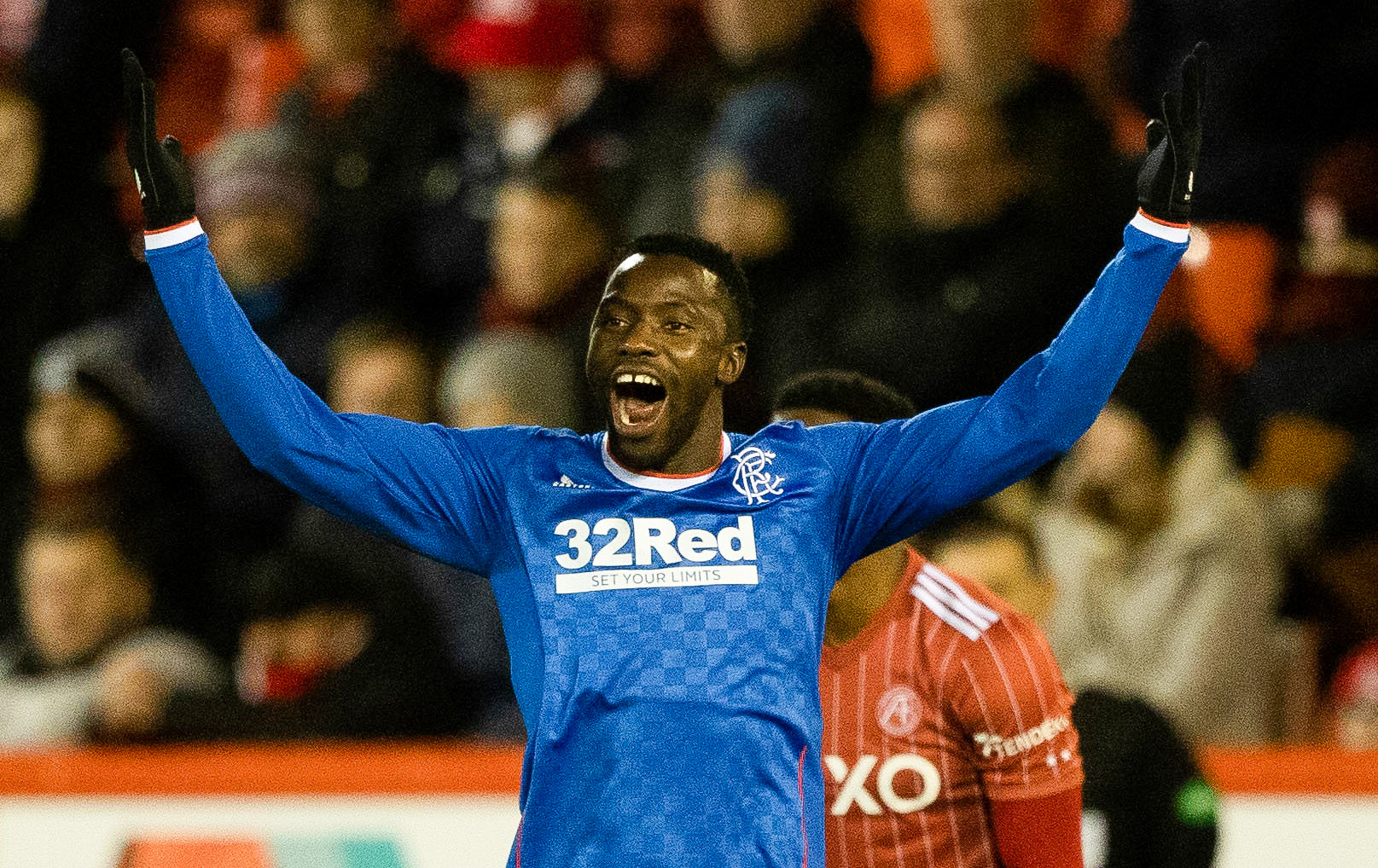 Sakala opened the scoring at Pittodrie. (SNS)