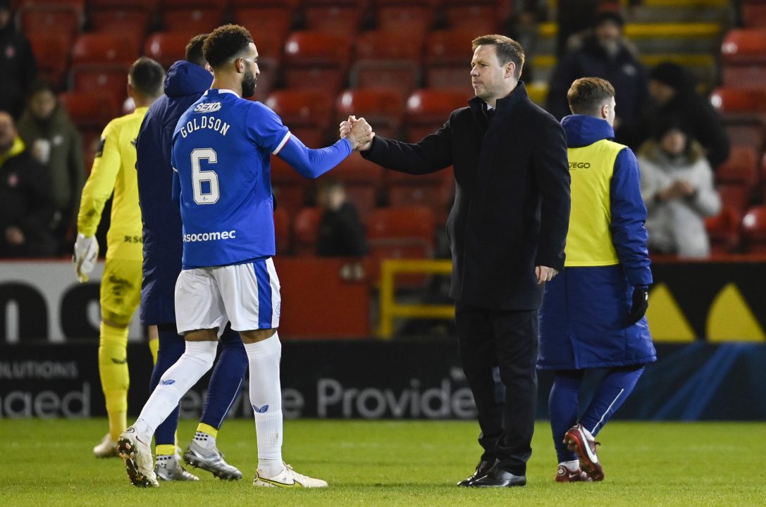 Rangers defender Connor Goldson believes side ‘will take encouragement’ from comeback wins