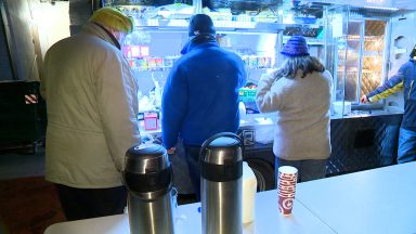 Army of volunteers from Eagles Wings Trust helping those left in the cold in Dundee at Christmas