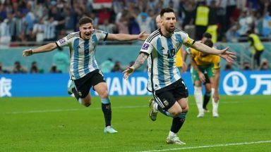 Another milestone and another goal for Lionel Messi as Argentina beat Australia