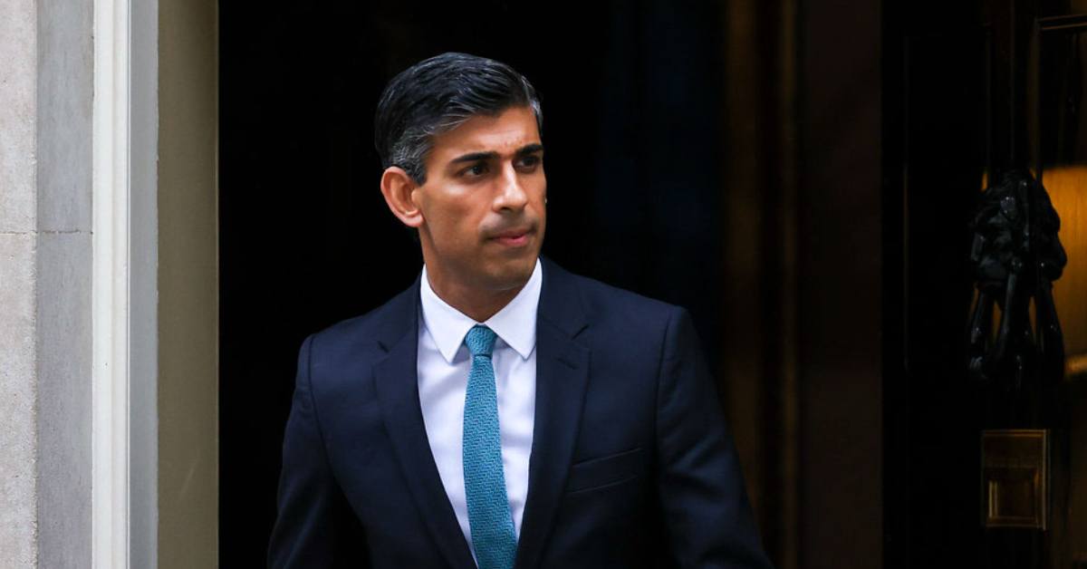 UK Conservative leader and Prime Minister, Rishi Sunak.