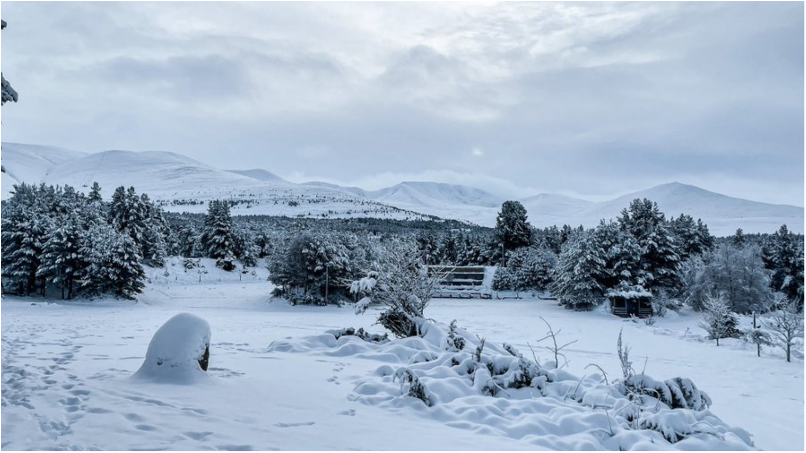 The new covering the grounds at Glenmore Lodge