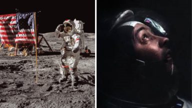 Rare NASA images of Neil Armstrong on moon and Apollo missions go on display at Glasgow Science Centre