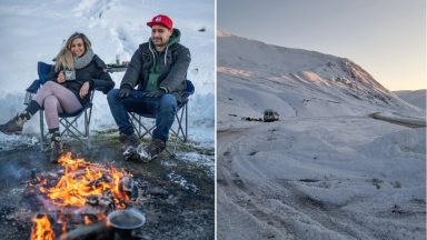 Spaniards stranded in Aberdeenshire after van broke down due to plummeting temperatures