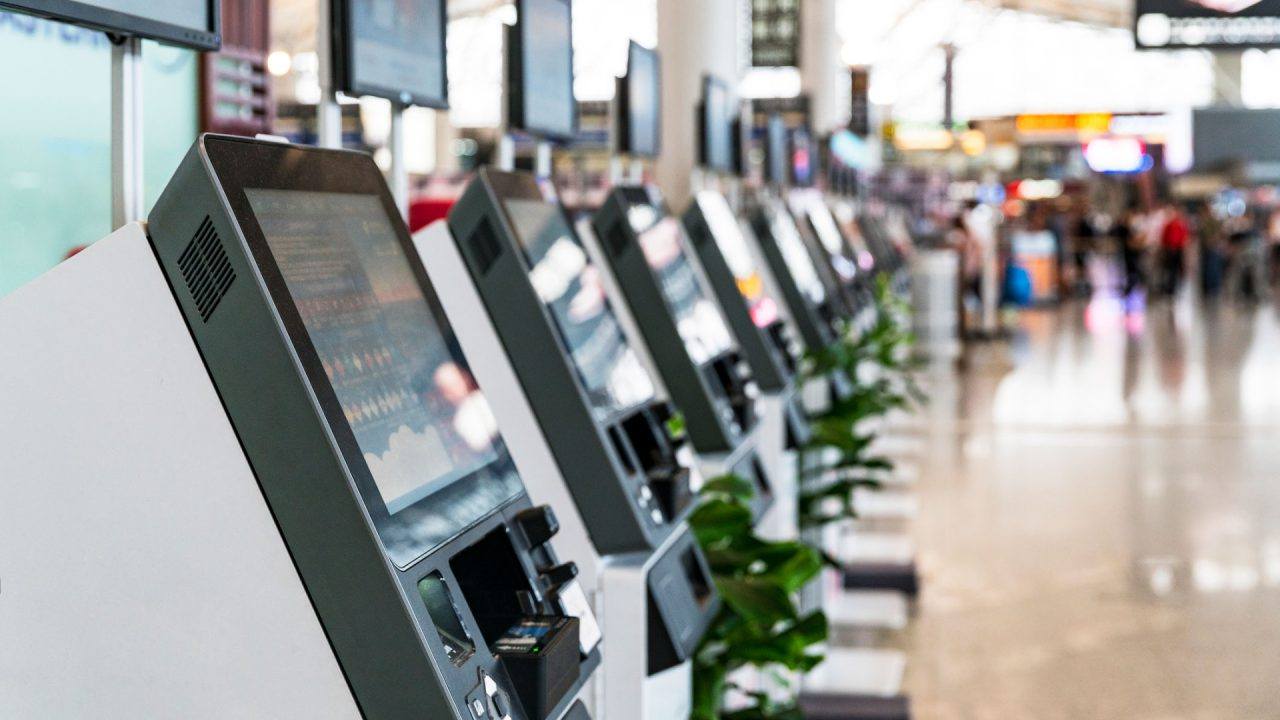 Public health study warns Christmas shoppers of bacteria on self-scanning checkouts and handrails
