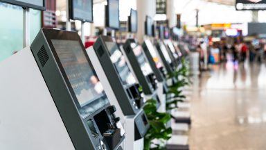 Public health study warns Christmas shoppers of bacteria on self-scanning checkouts and handrails