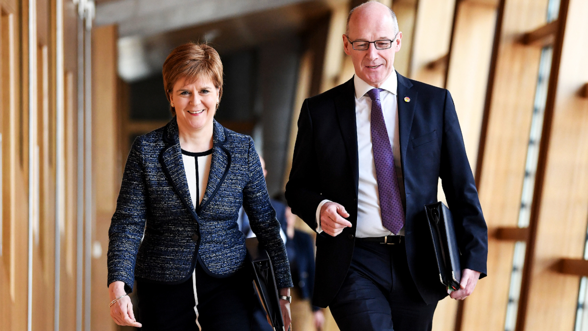 John Swinney was a close ally of Nicola Sturgeon when she was first minister.